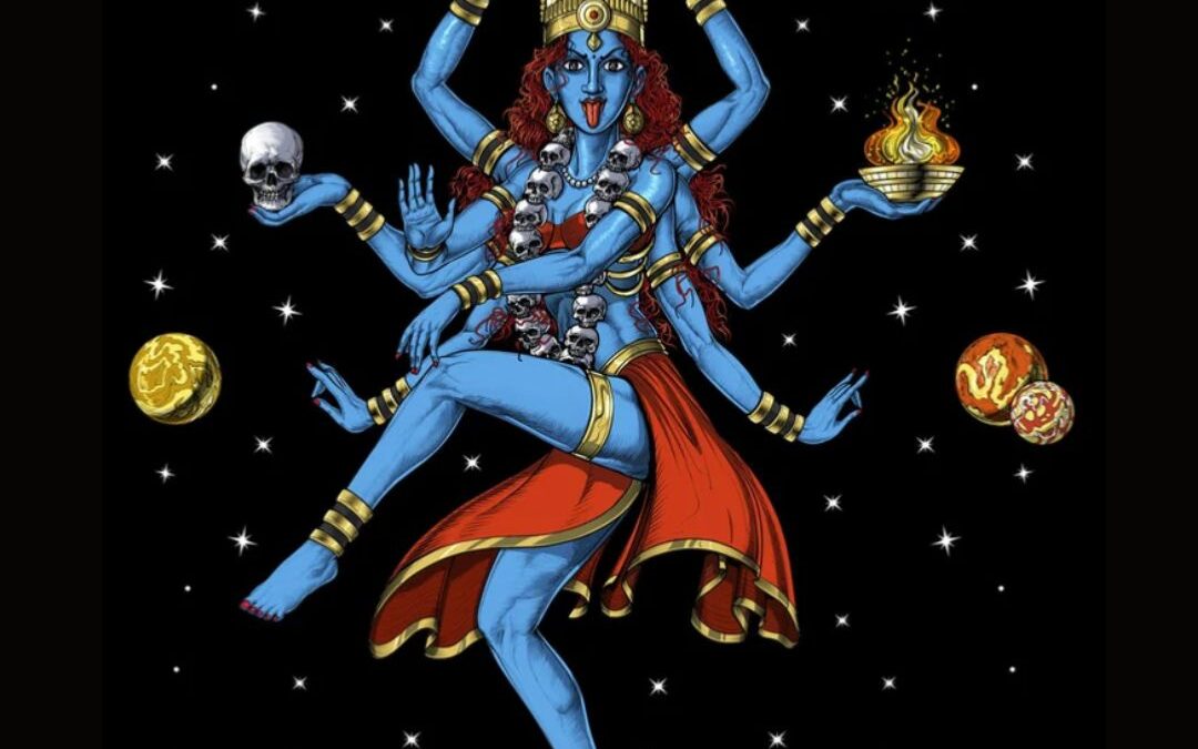 Ontmoet de godin Kali: Hoe zij je kan helpen in jouw reis naar vrijheid en kracht